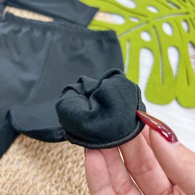 Conj. Body Manga Longa e Calça em Malha Térmica Thermo Dry - Preto